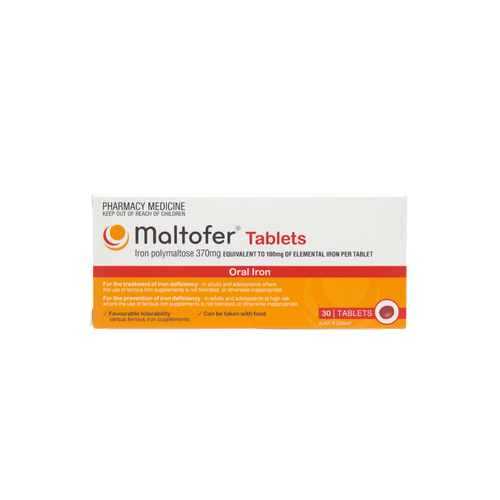 Maltofer Oral Iron 100mg 30 Tablets