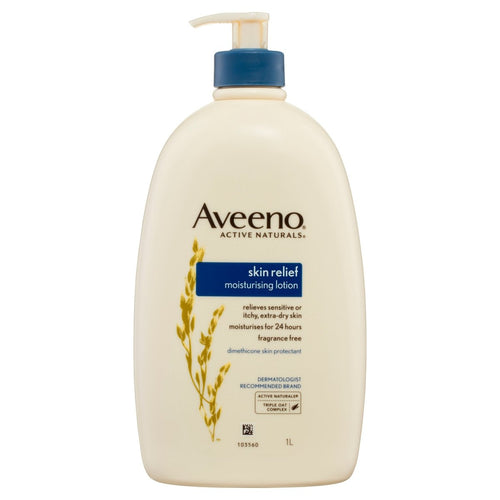 Aveeno Active Naturals Skin Relief Moisturising Lotion 1L