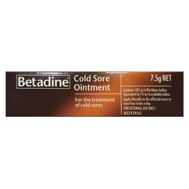 Betadine Cold Sore Ointment