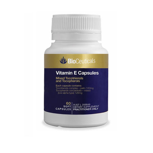 BioCeuticals Vitamin E Capsules 60 Capsules