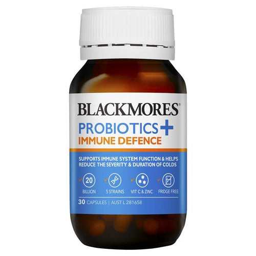 Blackmores Probiotics+ Immune Defence 30 Capsules