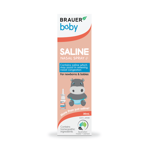 Brauer Baby Saline Nasal Spray 30mL