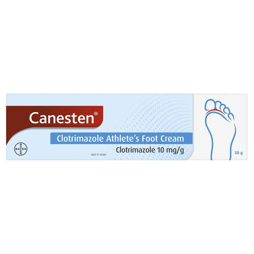 Canesten Anti-Fungal Athlete's Foot Tinea Pedis Cream 50g