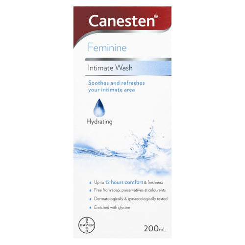 Canesten Feminine Intimate Wash 200mL