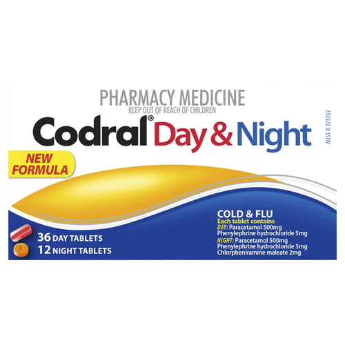 Codral PE Day & Night 48 Tablets