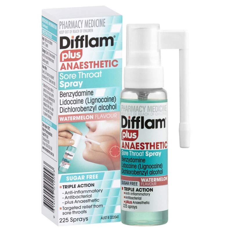 Difflam Plus Sore Throat Spray 30ml 