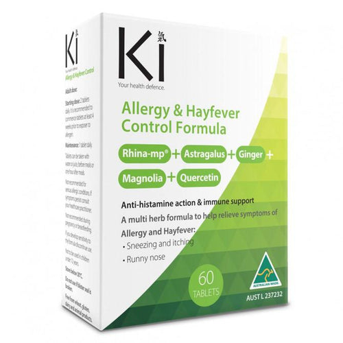 Ki Allergy & Hayfever Control Formula 60 Tablets