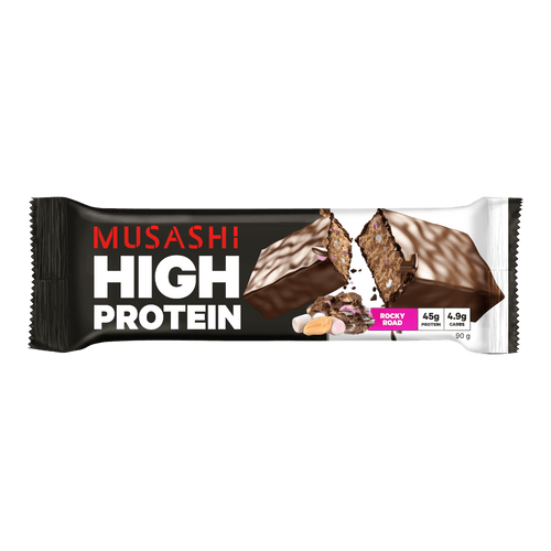 Musashi High Protein Bar Rocky Road 90g