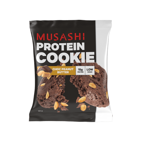 Musashi Protein Cookie Choc Peanut Butter 58g