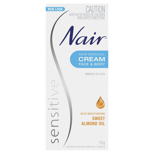 Nair Sensitive Hair Removal Cream 75g