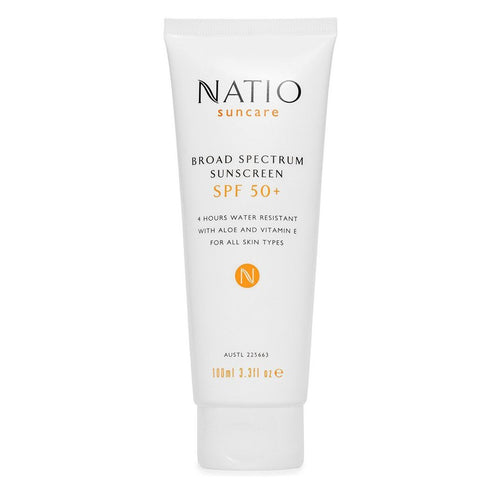 Natio Broad Spectrum Sunscreen SPF50+ 100mL