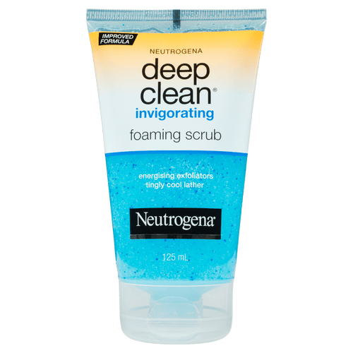 Neutrogena Deep Clean Invigorating Foaming Scrub 125mL