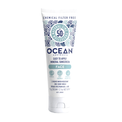 Ocean Australia SPF50+ Mineral Face Sunscreen 75g