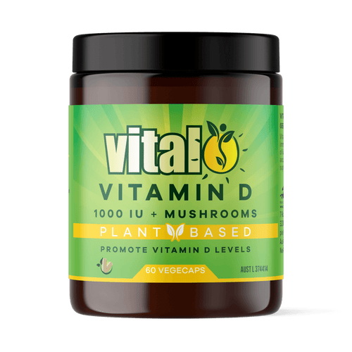 VITAL Vitamin D 1000 IU Plant Based 60 Vegecaps