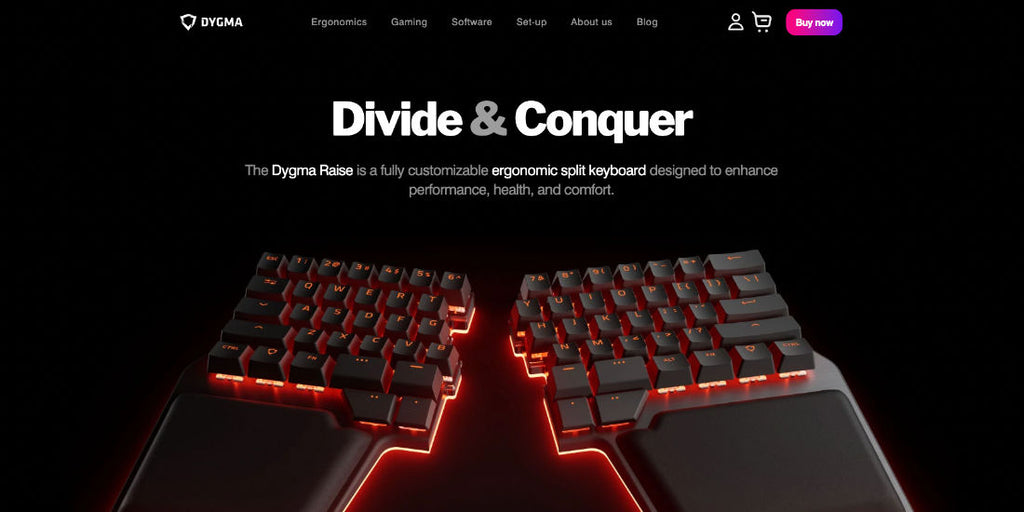 Dygma new website