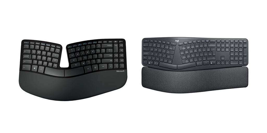 Microsoft Sculpt & Logitech K860