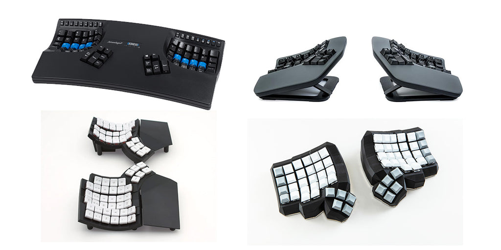 Concave Key well keyboards