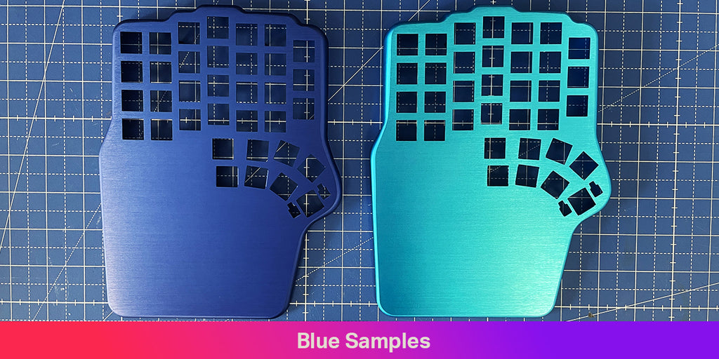 Blue shades sample