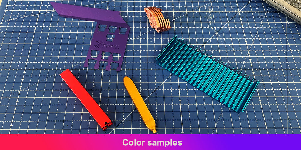 Defy color samples