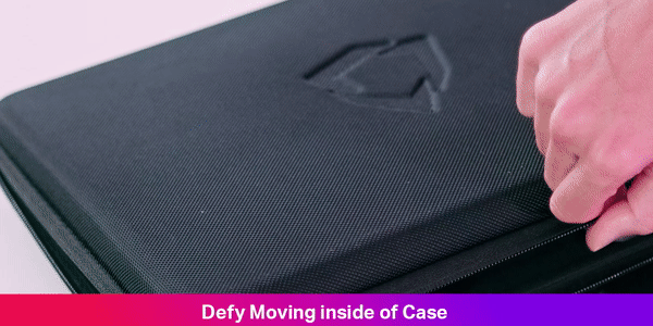 Defy moving inside of case gif