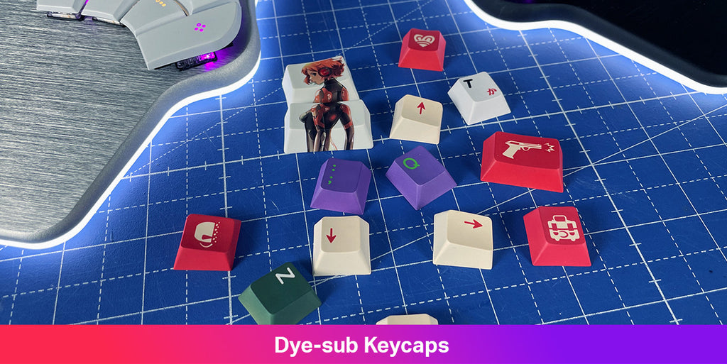 Dye-sub Keycaps