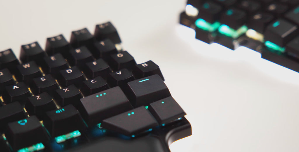 Blue command keys