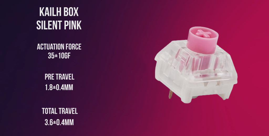Kailh Box Silent Pink switch