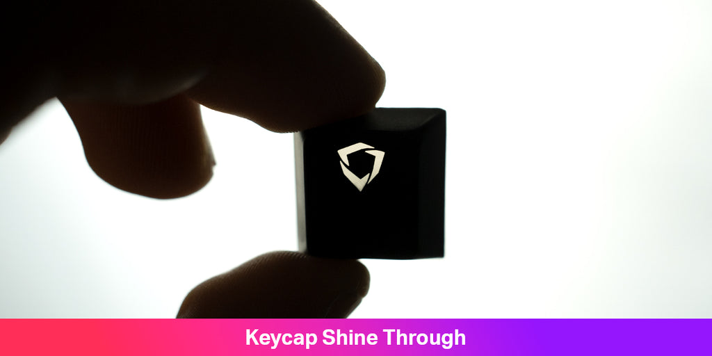 Keycap Shine Through