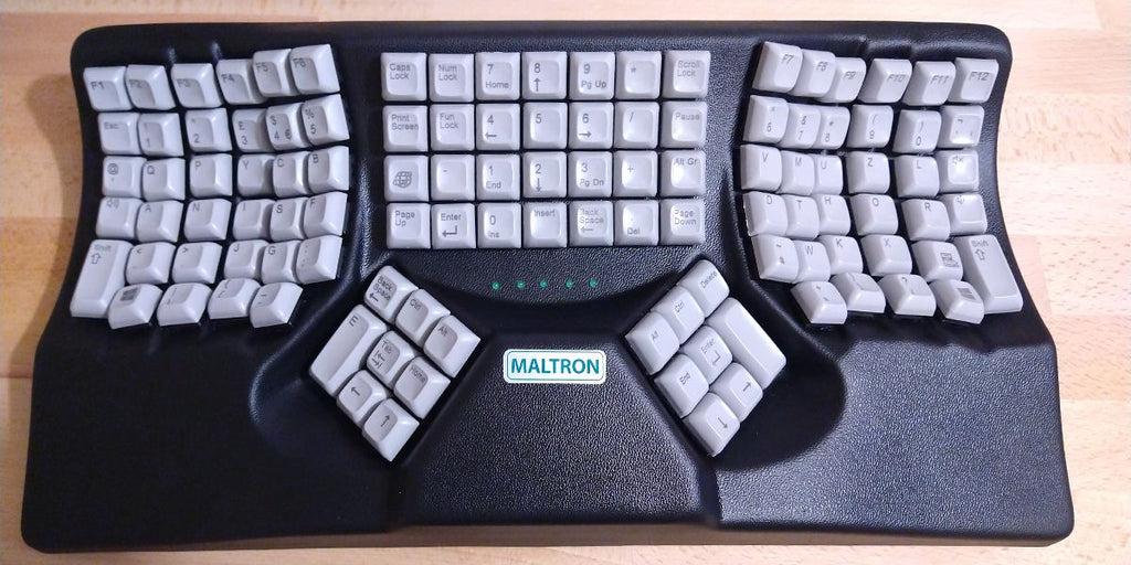 Concave maltron keyboard