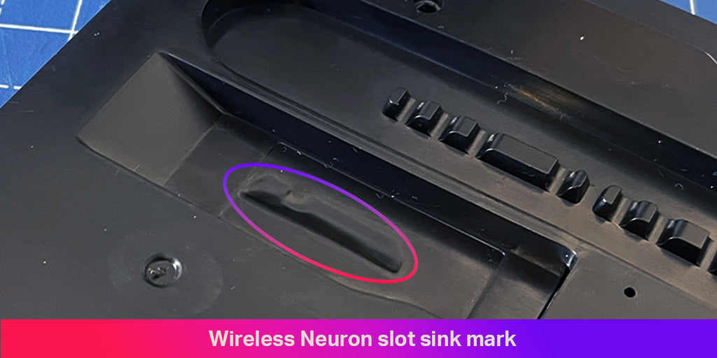 Wireless Neuron slot sink mark