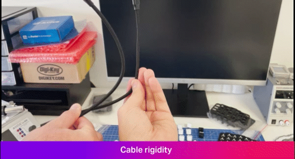 Cable rigidity 