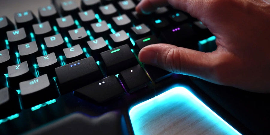How to use an ergonomic keyboard - The thumbs