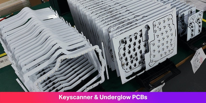 Keyscanner and underglow PCBs