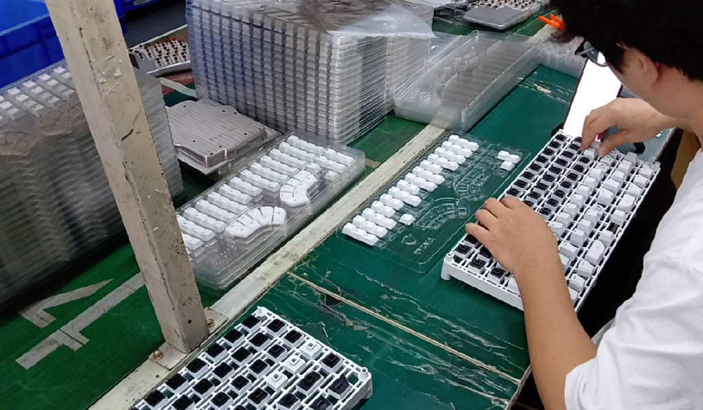 Assembly line in china for the Defy