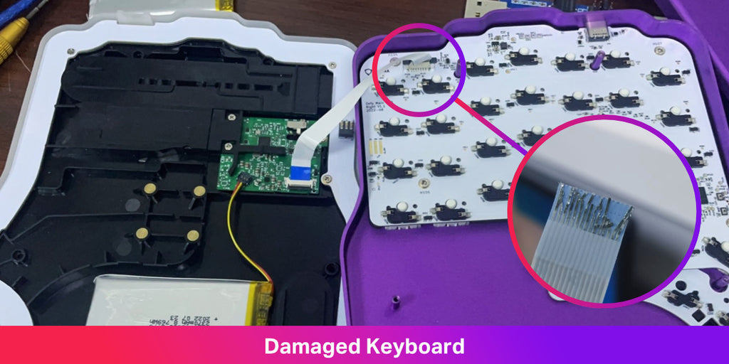 Damaged Defy Cable