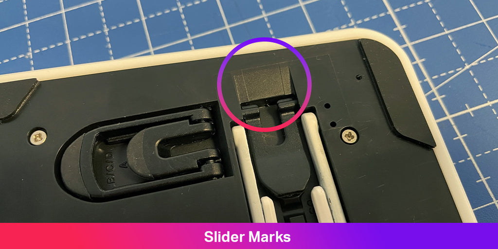 Defy Slider Marks