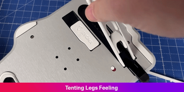 Defy Tenting Legs Feeling