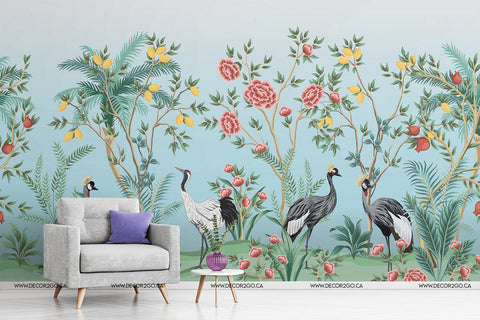 Animals Nature Forest Blue Wallpaper Mural Canada Winnipeg