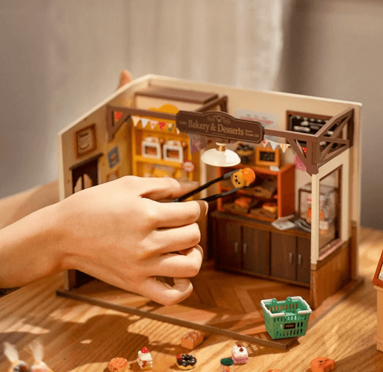 Amharb Becka's Miniature Baking House DIY Miniature Craft Kit