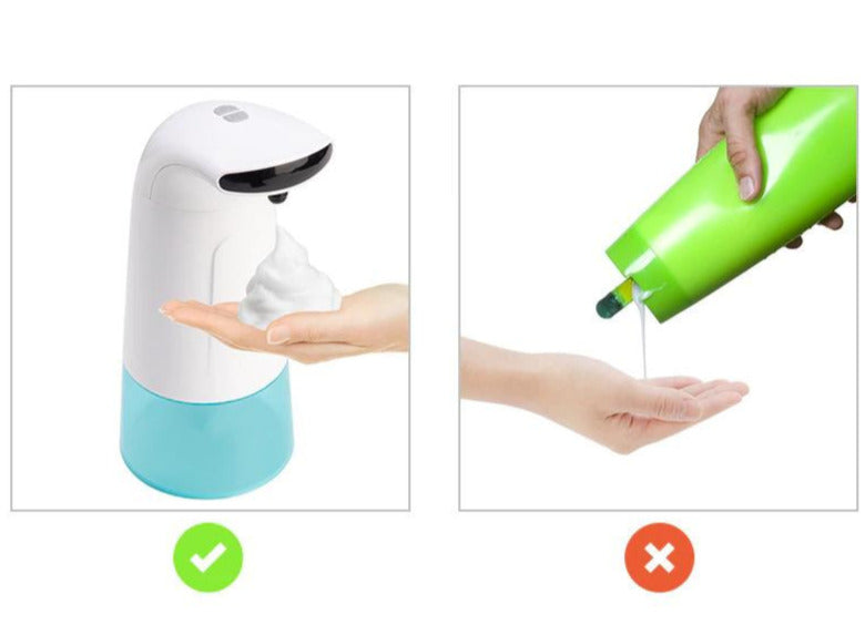 hands free foaming soap dispenser