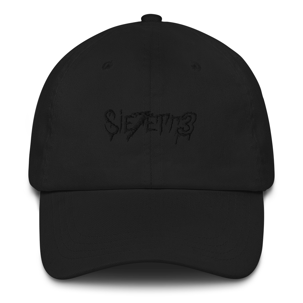 LABEL BLACK LOGO DAD HAT - SIE7ETR3 Label Store product image