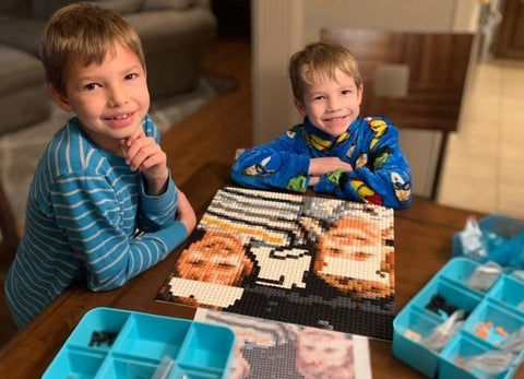 lego picture family activity
