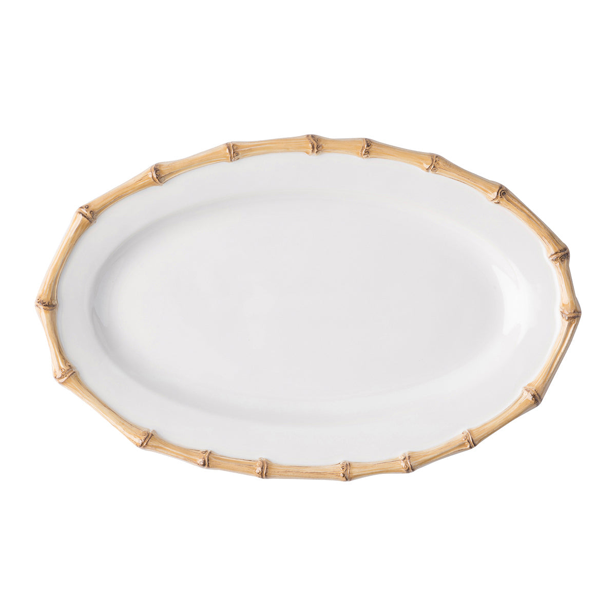 20 PACK) 12 Inch Bamboo Oval Platters – NATUREZWAY