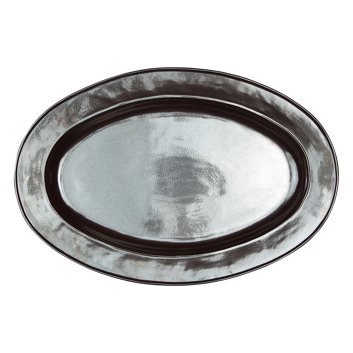 Pewter Stoneware 21" Oval Platter | 2nd
