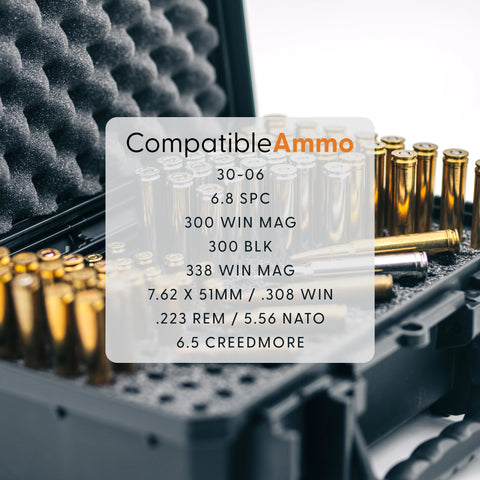 Compatible ammo for EG230 Rifle Ammo Case