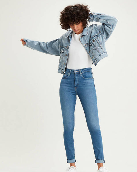 Levi's 721 High-Rise Skinny Jeans Blue Story