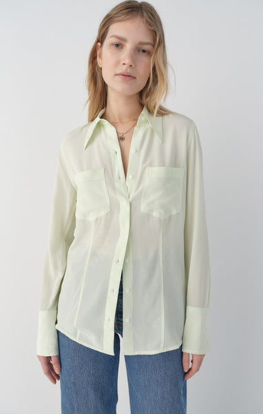 Rilyn Silky Shirt – Purr Clothing Calgary