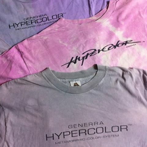 Rogue Coast CA most iconic tees of the 1990s hypercolor