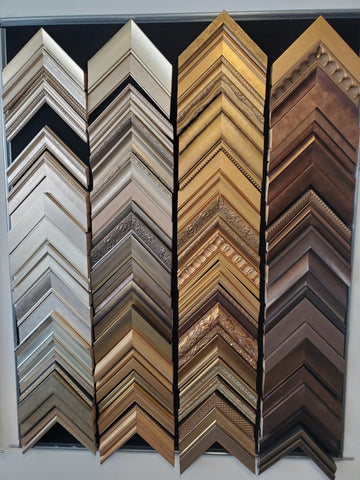 We offer a large variety of custom framing styles