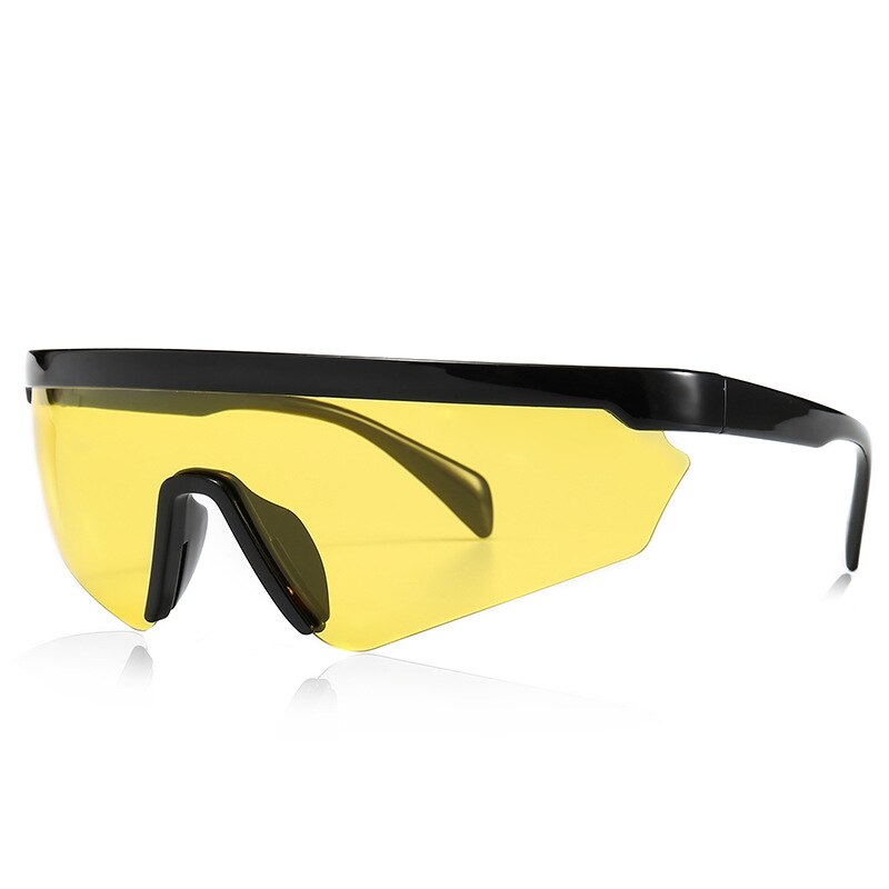 hbk oversized polarized sunglasses tr90 one piece lens men sun glasses classic outside driving eyeglasses women uv400 adjustable